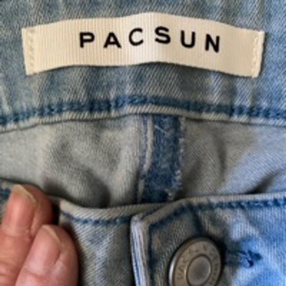Pacsun Denim Blue Skinny Women's Jeans Size 29x30 - Picture 2 of 5